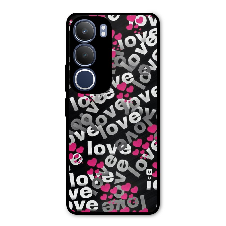 Too Much Love Metal Back Case for Vivo Y29