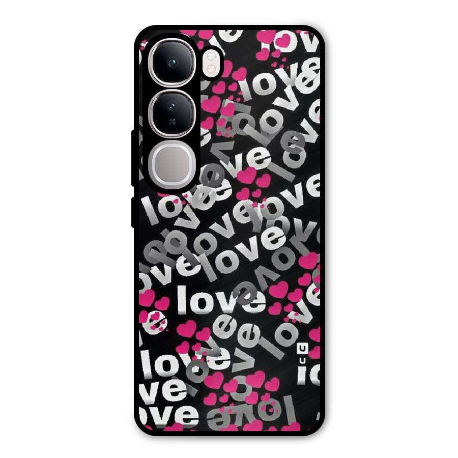 Too Much Love Metal Back Case for Vivo Y300