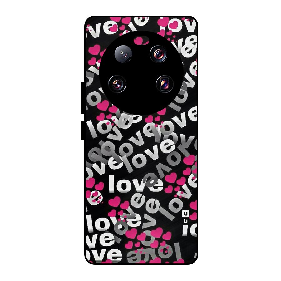 Too Much Love Metal Back Case for Xiaomi 13 Ultra
