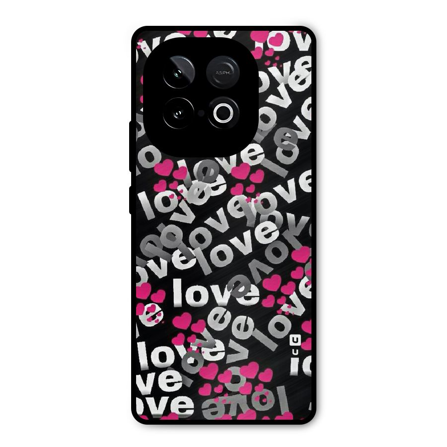 Too Much Love Metal Back Case for iQOO Neo 10