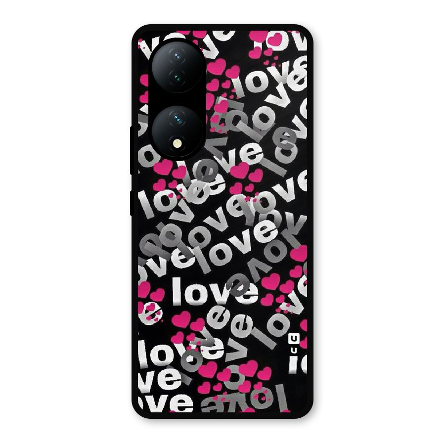 Too Much Love Metal Back Case for iQOO Z7