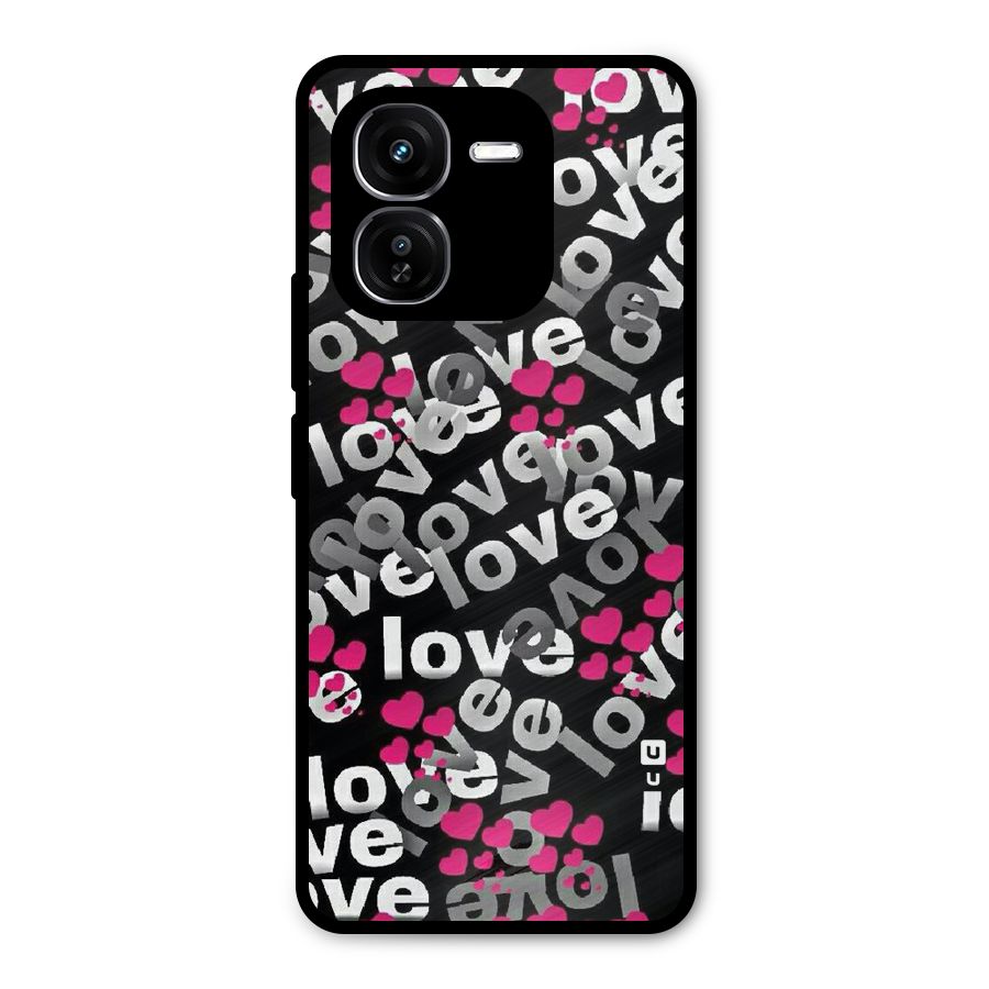 Too Much Love Metal Back Case for iQOO Z9x