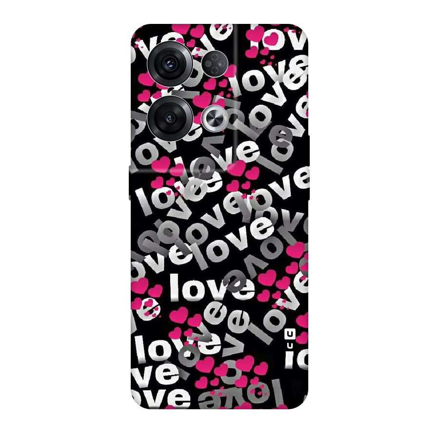 Too Much Love Original Polycarbonate Back Case for Oppo Reno8 Pro 5G