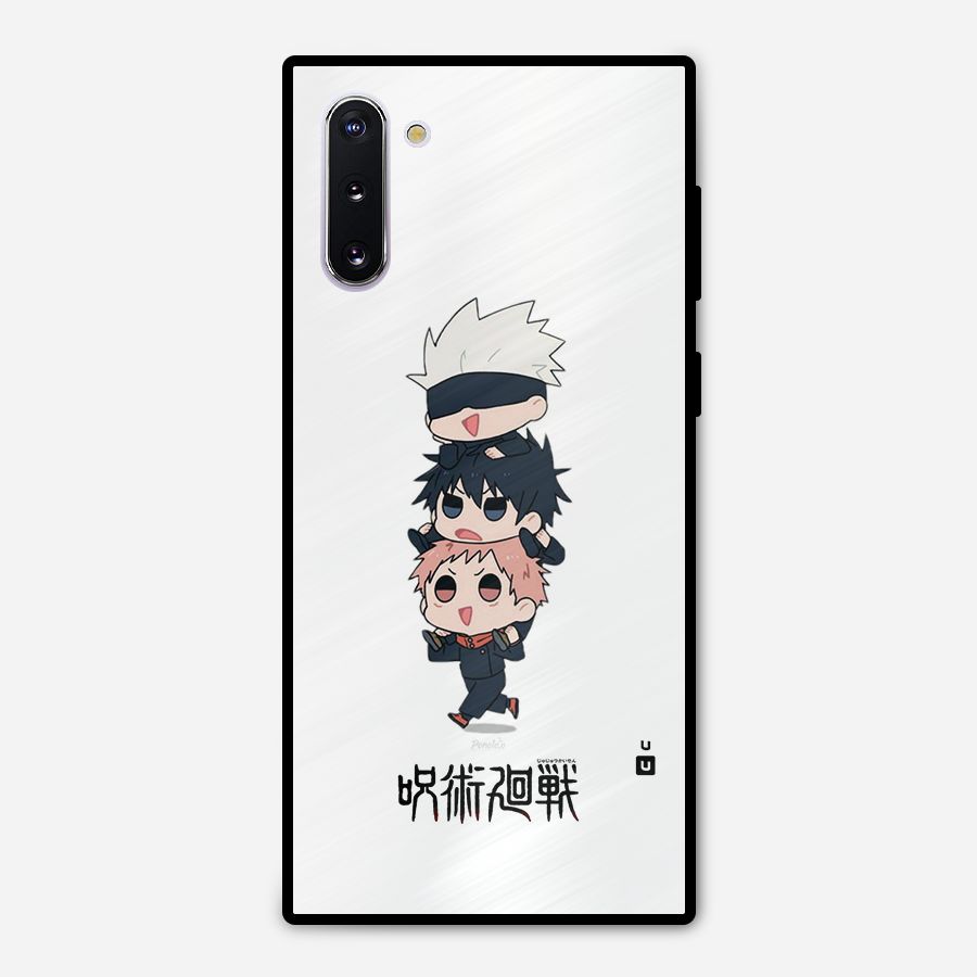Top Gojo Squad Metal Back Case for Galaxy Note 10