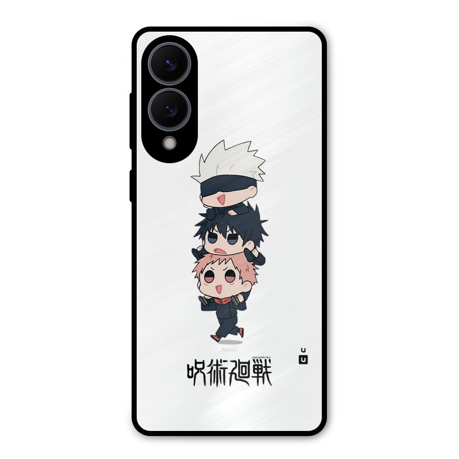 Top Gojo Squad Metal Back Case for Galaxy S25 Edge