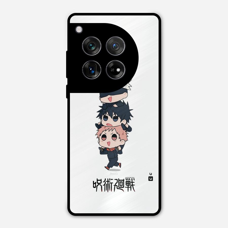 Top Gojo Squad Metal Back Case for OnePlus 12