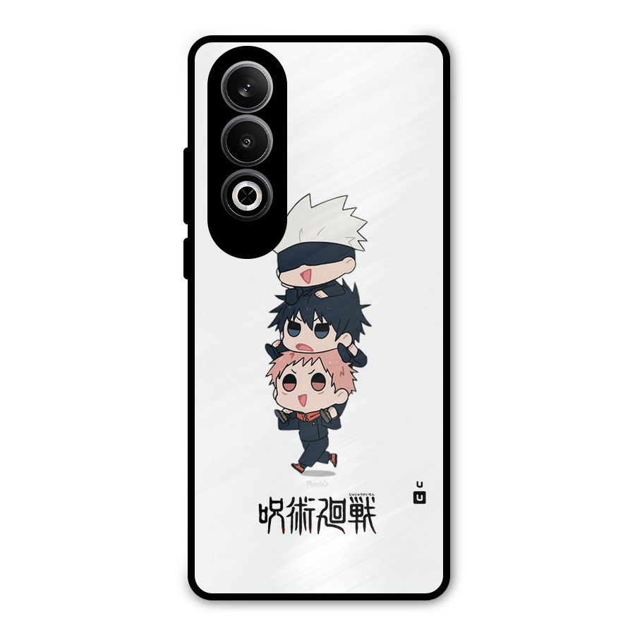 Top Gojo Squad Metal Back Case for OnePlus Nord CE4