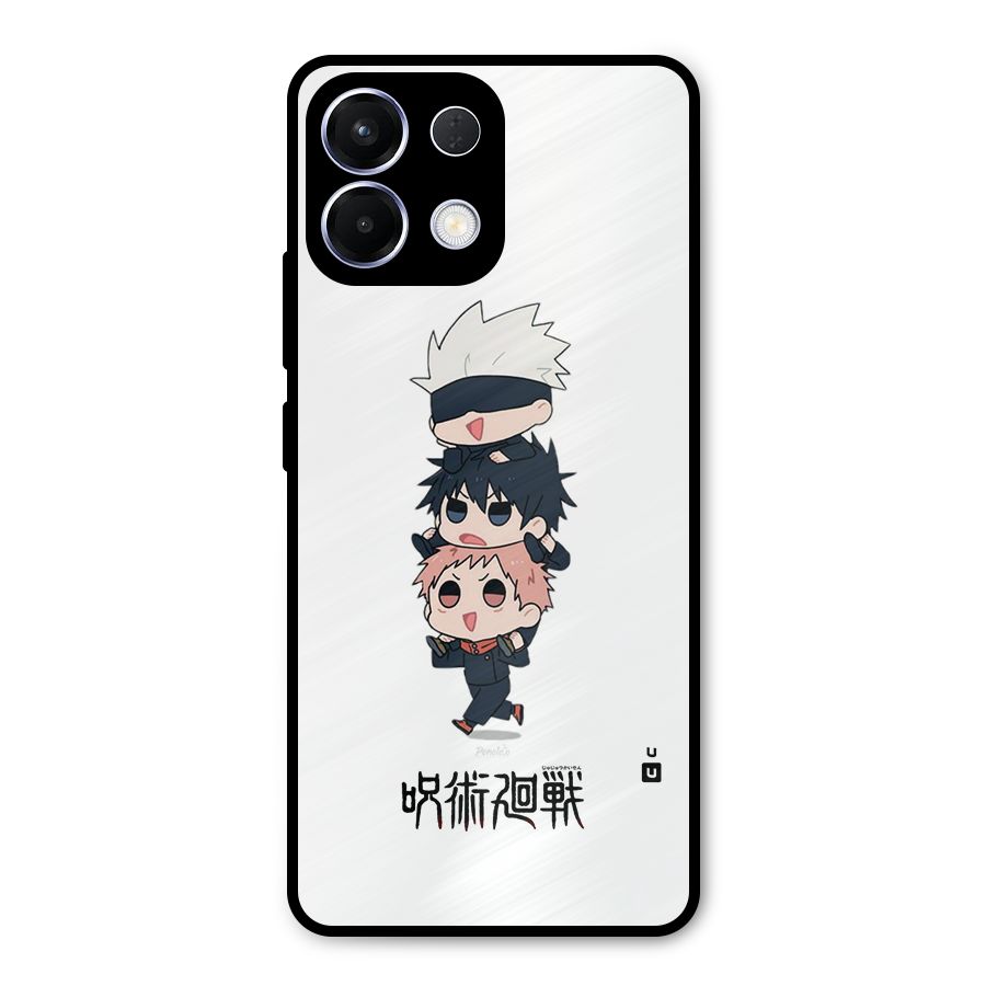 Top Gojo Squad Metal Back Case for Oppo K13