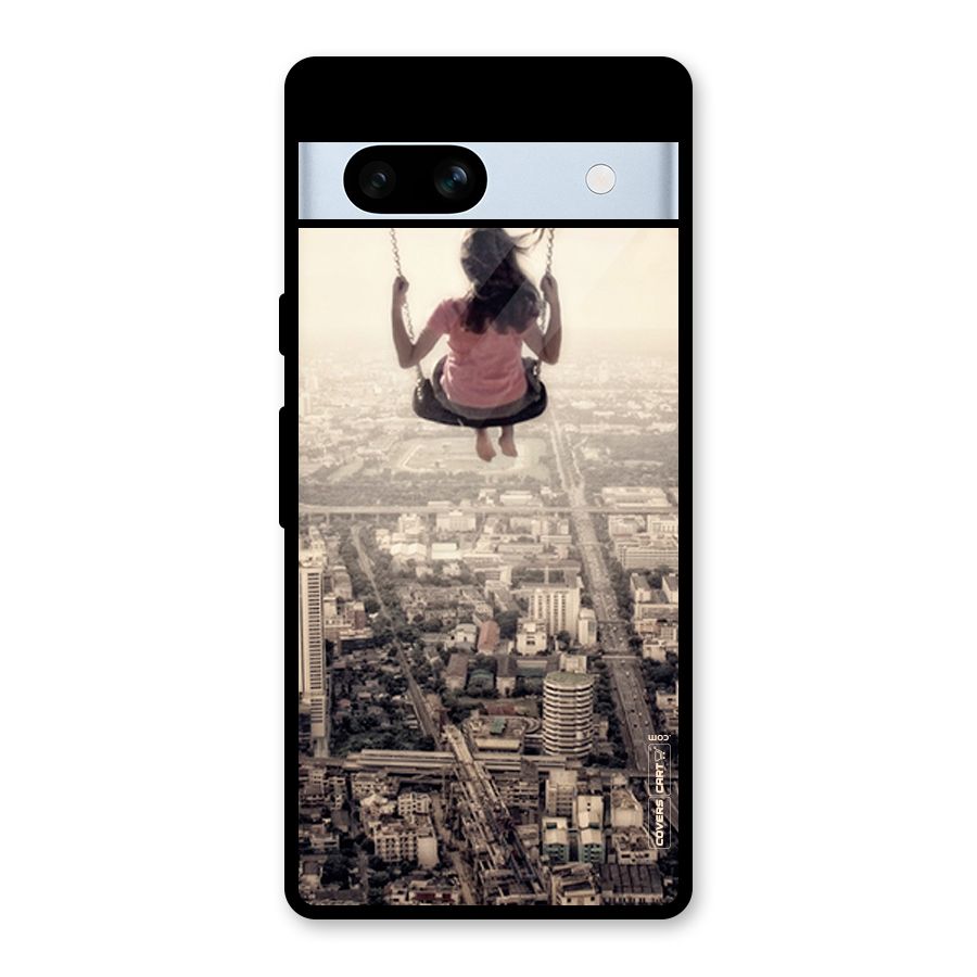 Top Of The World Glass Back Case for Google Pixel 7a
