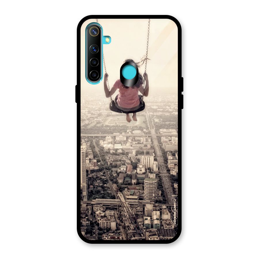 Top Of The World Glass Back Case for Realme 5