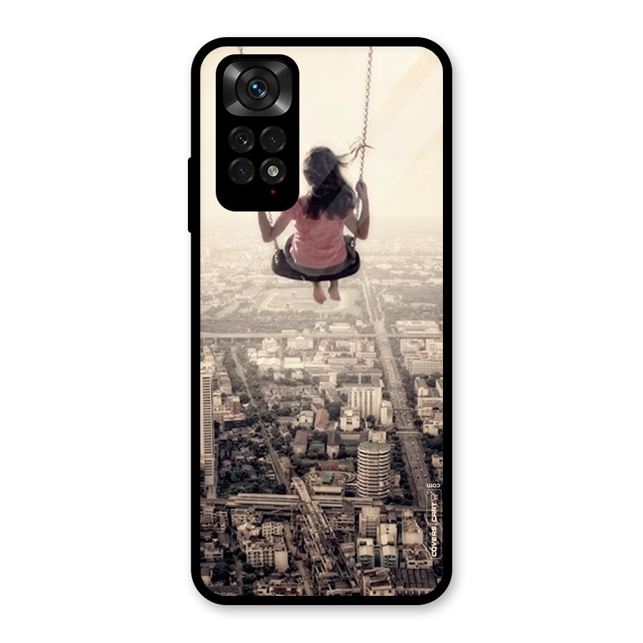 Top Of The World Glass Back Case for Redmi Note 11S