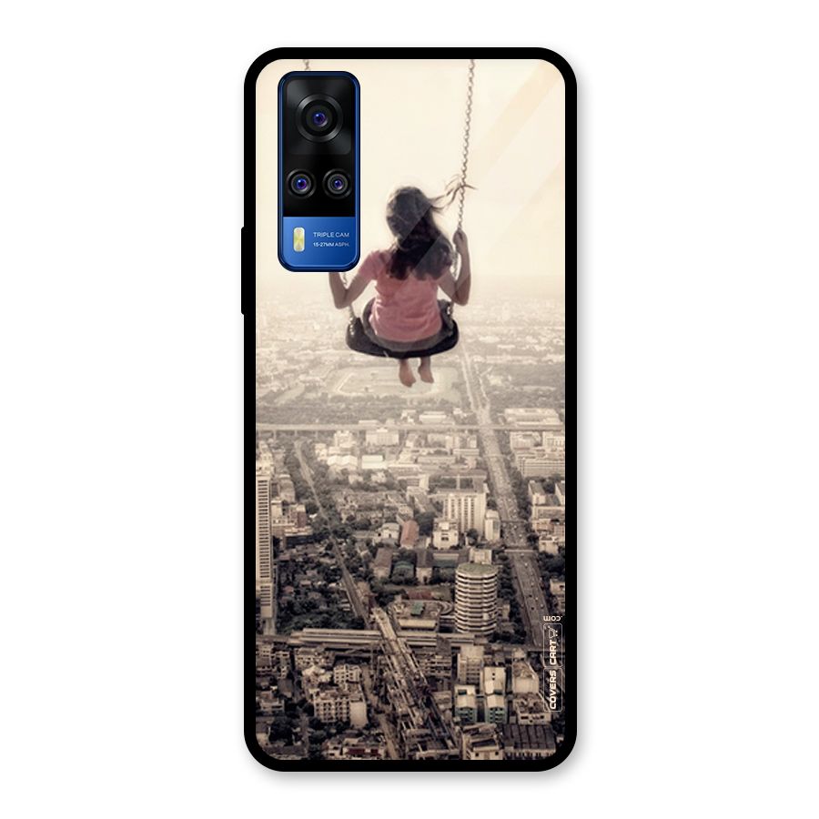 Top Of The World Glass Back Case for Vivo Y31