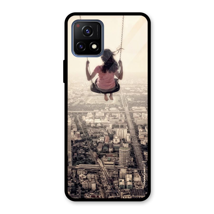 Top Of The World Glass Back Case for Vivo Y72 5G