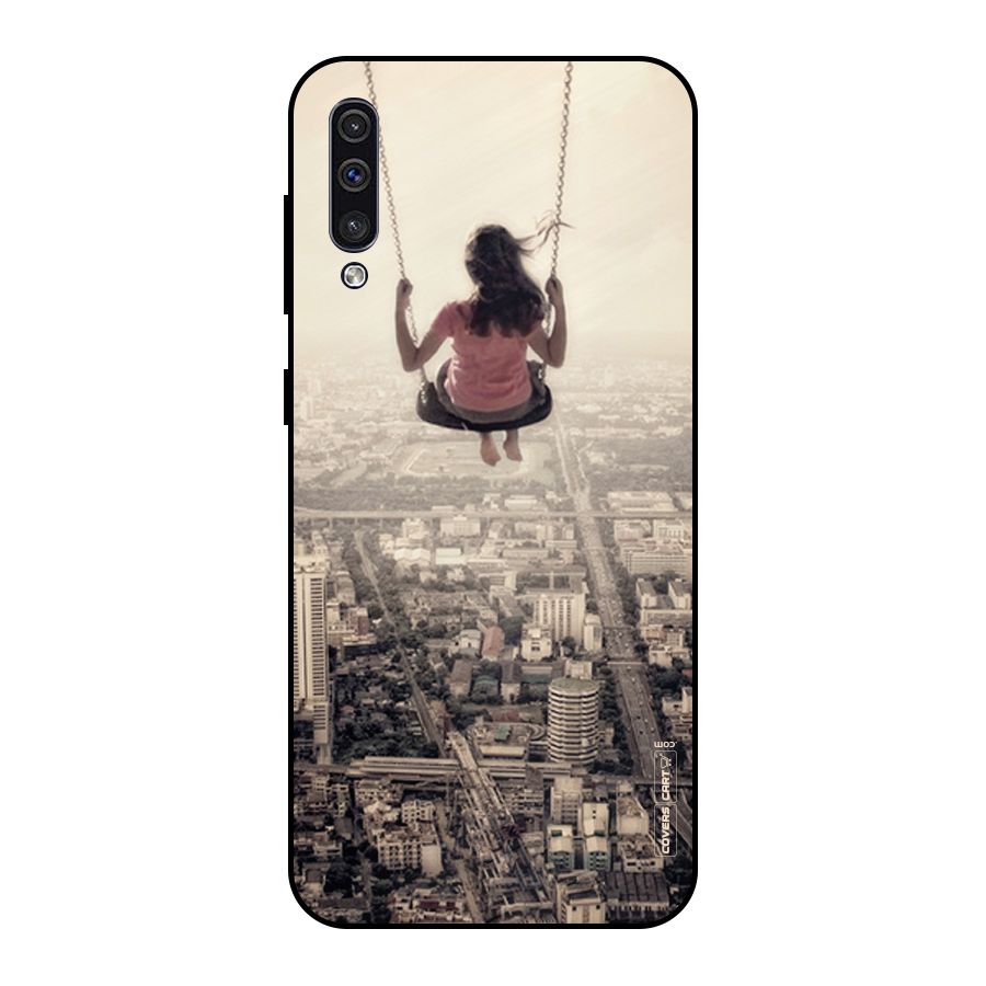 Top Of The World Metal Back Case for Galaxy A50
