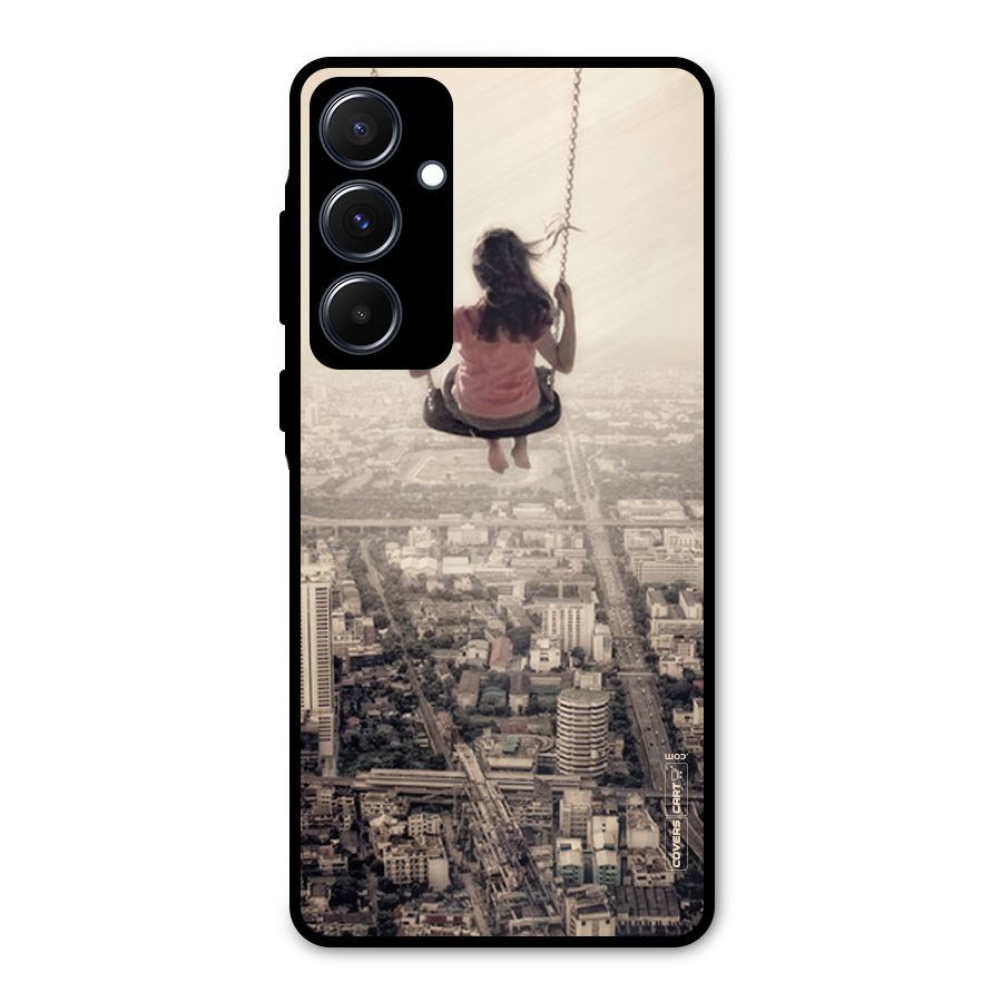 Top Of The World Metal Back Case for Galaxy A55