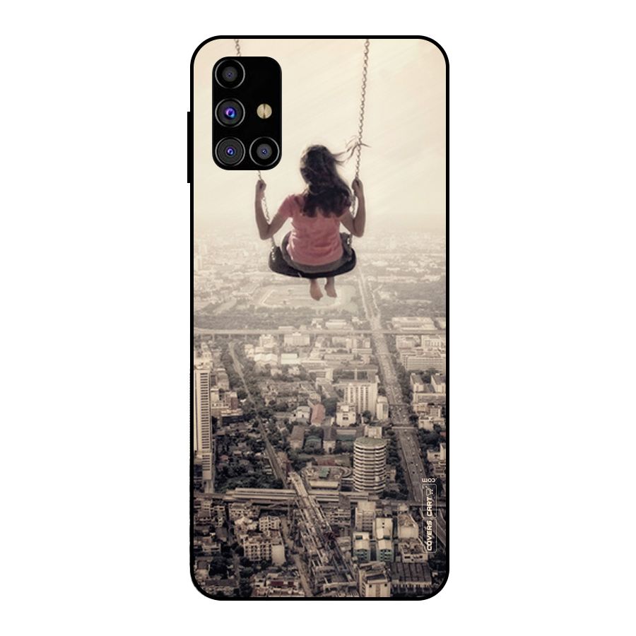 Top Of The World Metal Back Case for Galaxy M31s