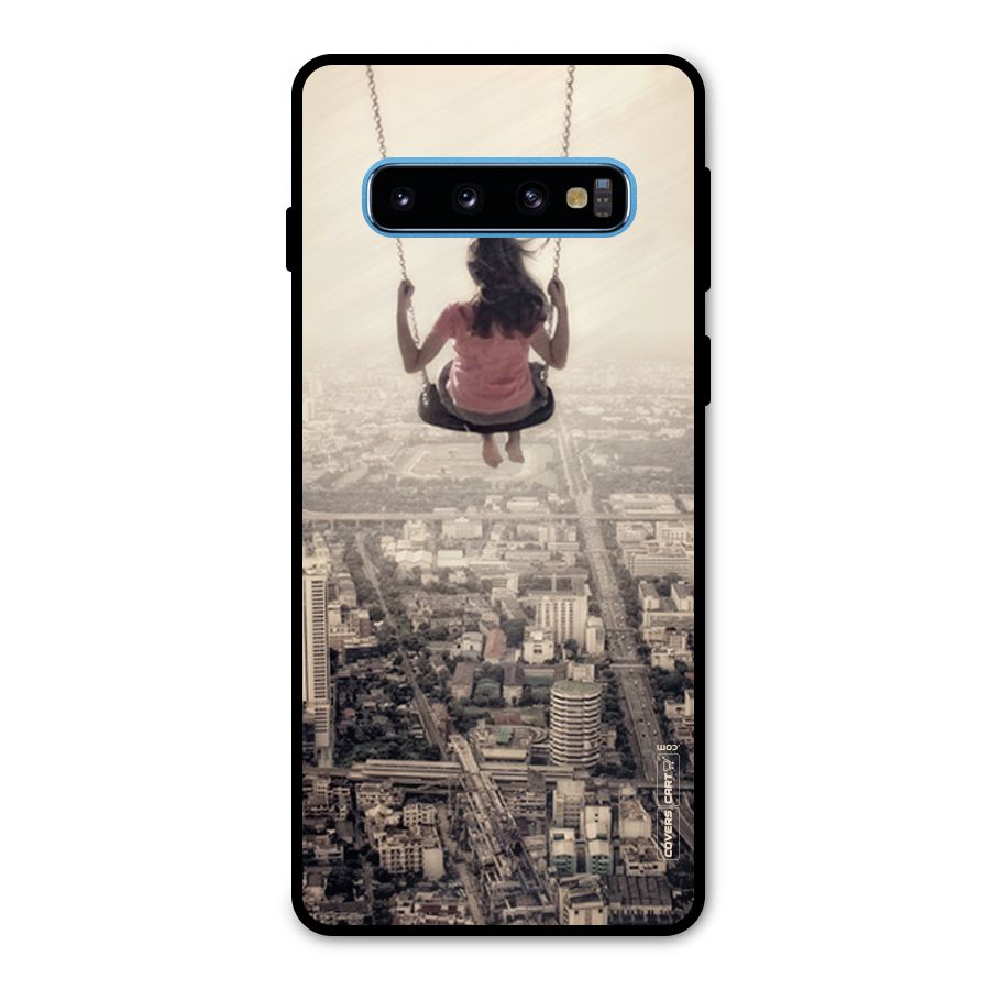 Top Of The World Metal Back Case for Galaxy S10