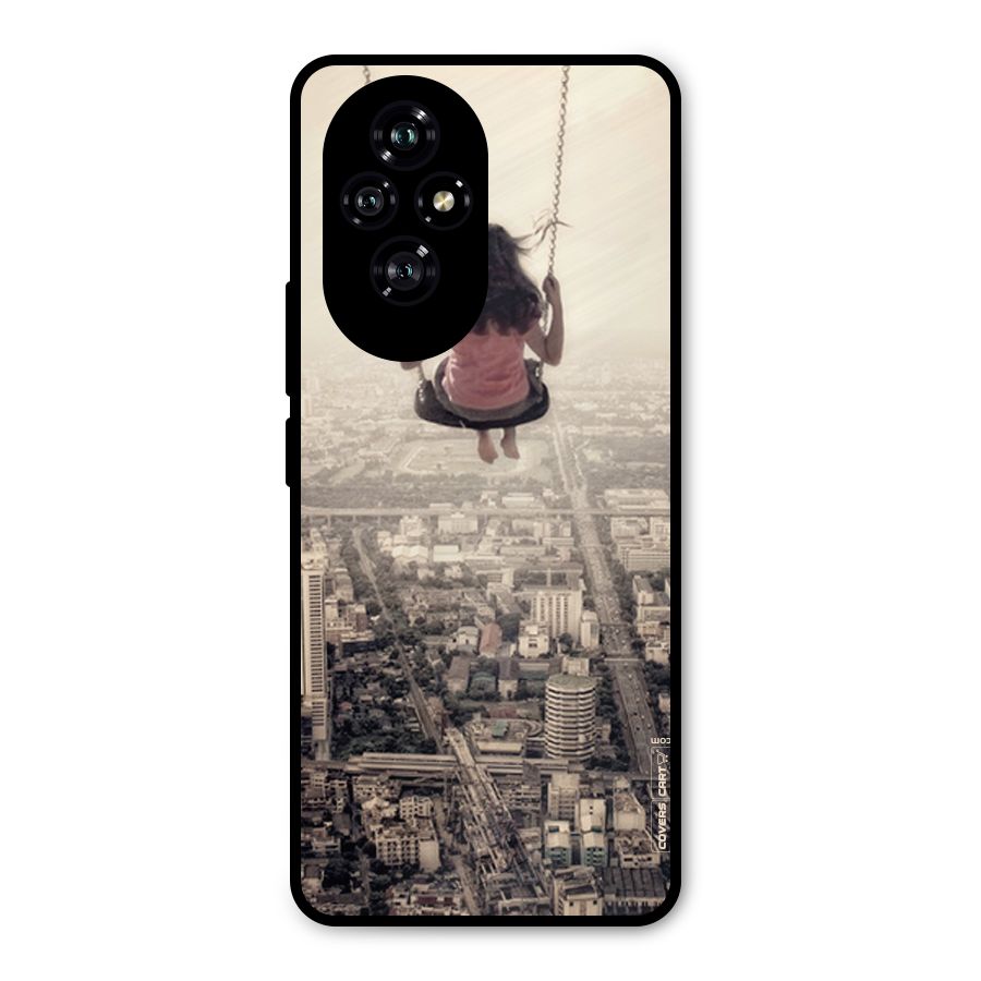 Top Of The World Metal Back Case for Honor 200