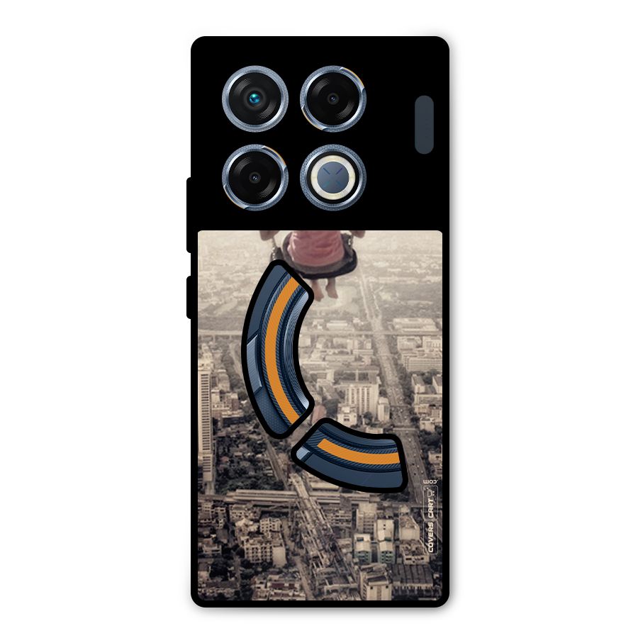 Top Of The World Metal Back Case for Infinix GT 20 Pro