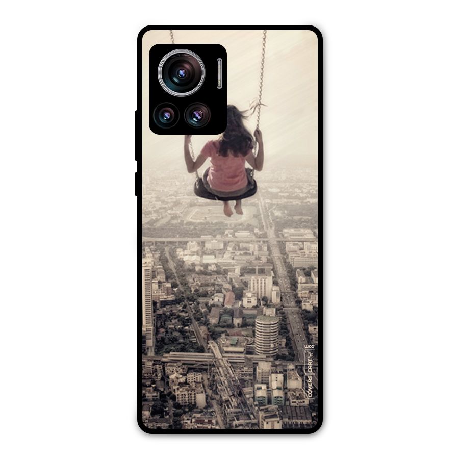Top Of The World Metal Back Case for Motorola Edge 30 Ultra