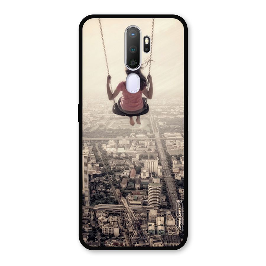 Top Of The World Metal Back Case for Oppo A9 (2020)