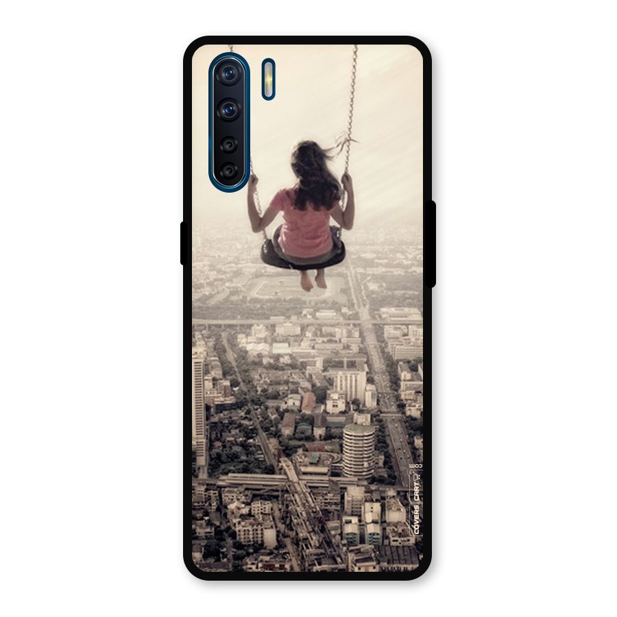 Top Of The World Metal Back Case for Oppo F15
