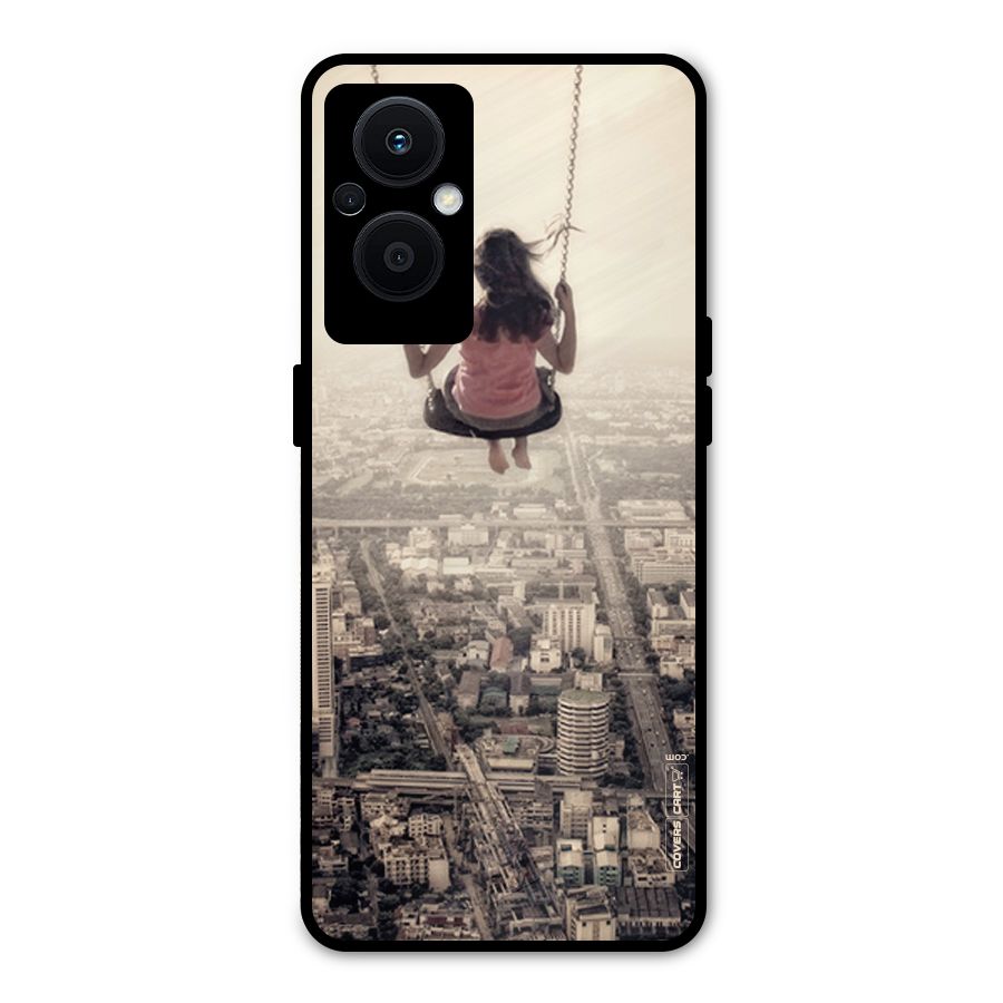 Top Of The World Metal Back Case for Oppo F21 Pro 5G