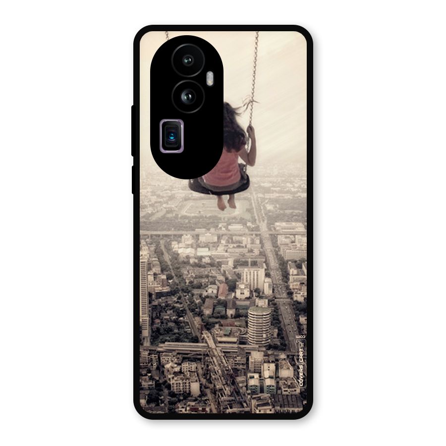 Top Of The World Metal Back Case for Oppo Reno10 Pro Plus