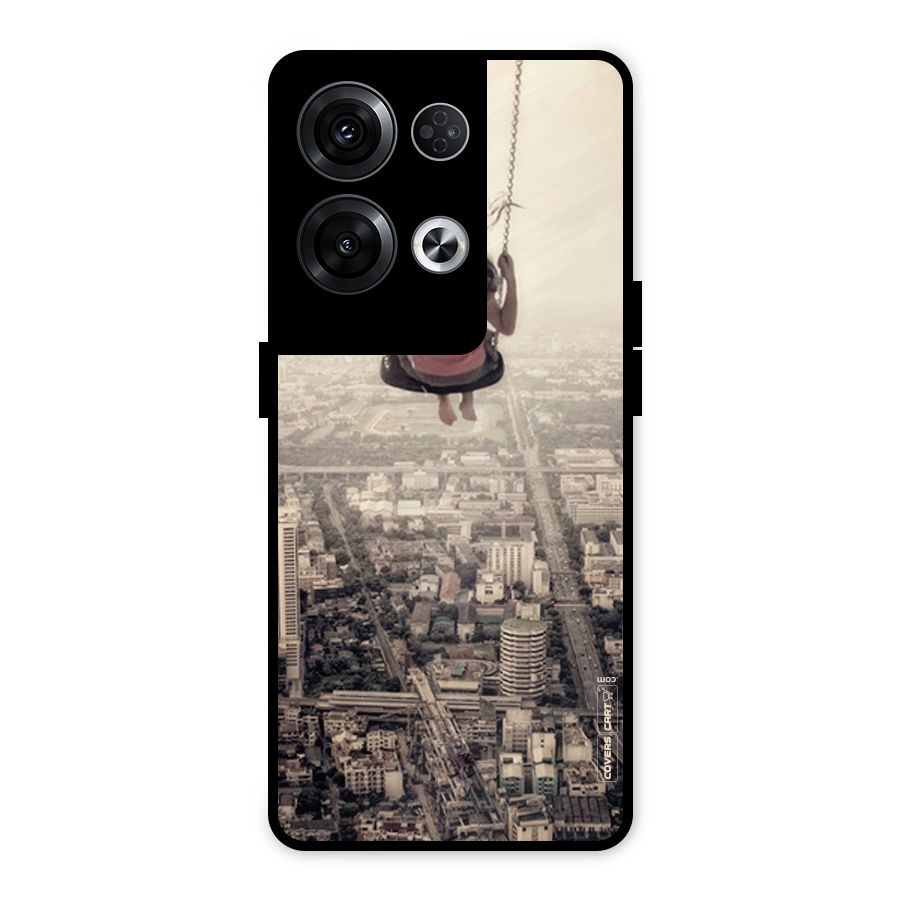 Top Of The World Metal Back Case for Oppo Reno8 Pro 5G