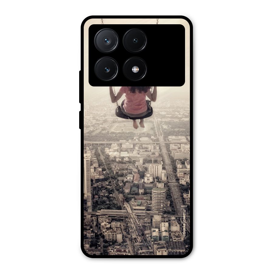 Top Of The World Metal Back Case for Poco X6 Pro
