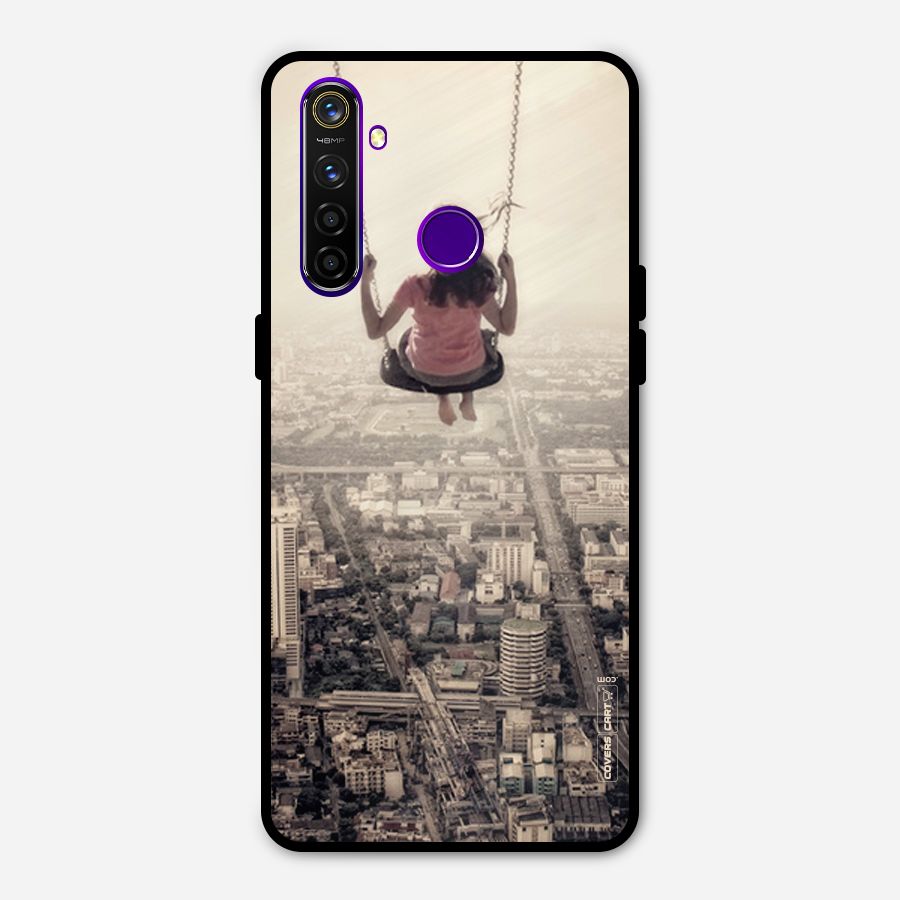 Top Of The World Metal Back Case for Realme 5 Pro
