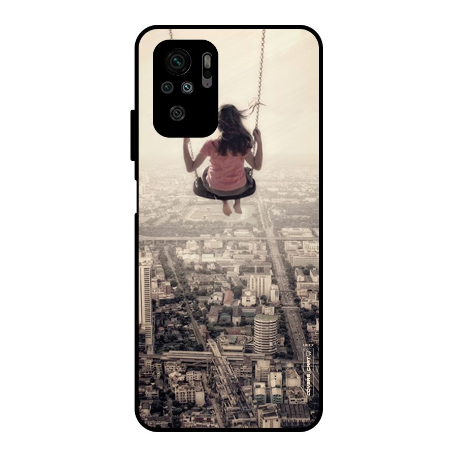 Top Of The World Metal Back Case for Redmi Note 10S