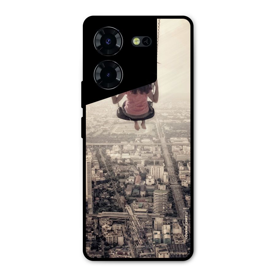 Top Of The World Metal Back Case for Tecno Pova 5 Pro 5G