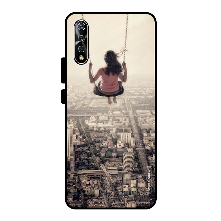 Top Of The World Metal Back Case for Vivo S1