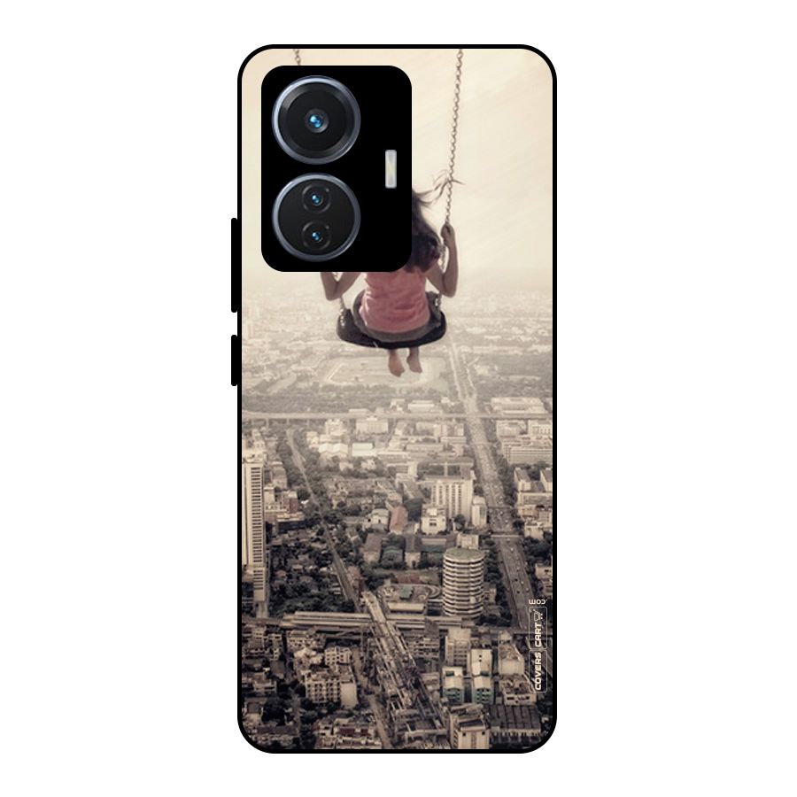 Top Of The World Metal Back Case for Vivo T1 44W