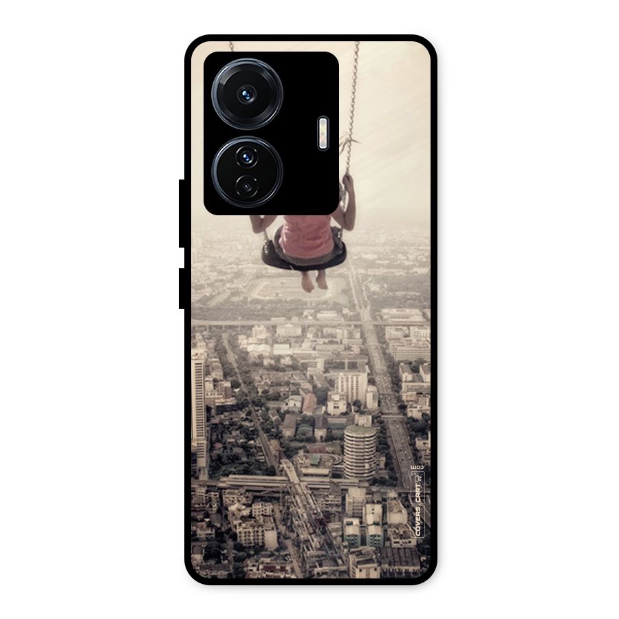 Top Of The World Metal Back Case for Vivo T1 Pro