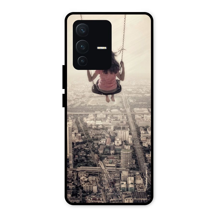 Top Of The World Metal Back Case for Vivo V23 5G