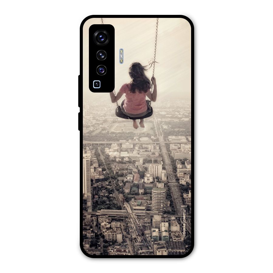 Top Of The World Metal Back Case for Vivo X50