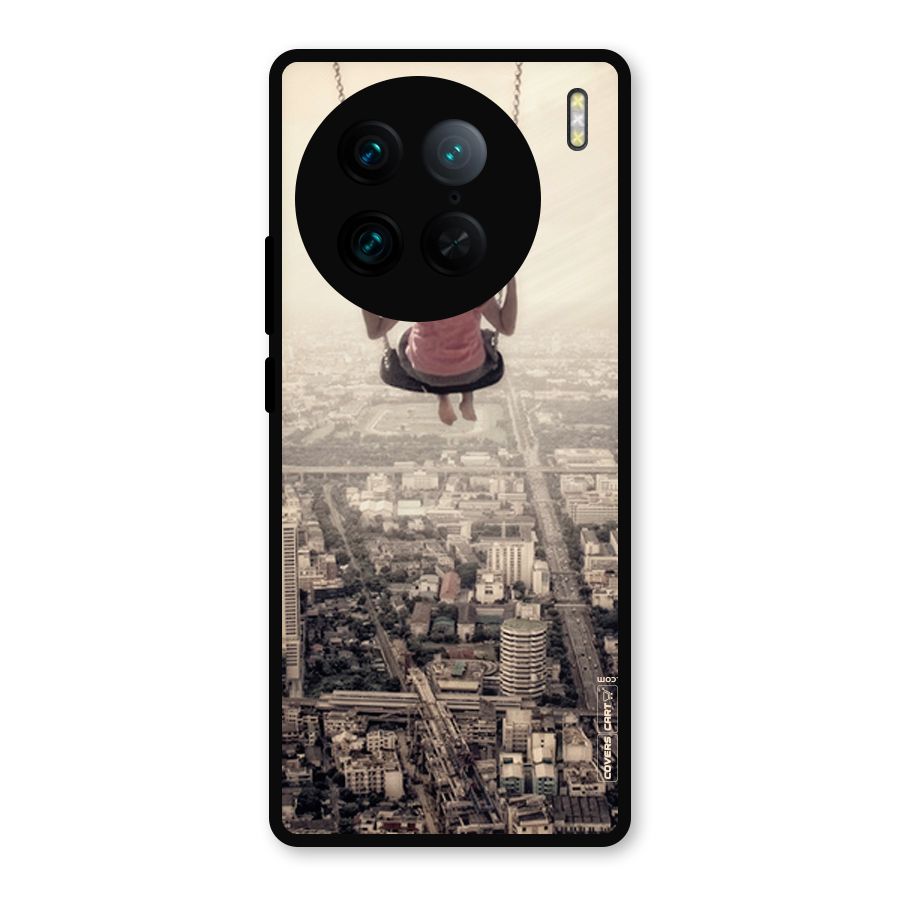 Top Of The World Metal Back Case for Vivo X90 Pro