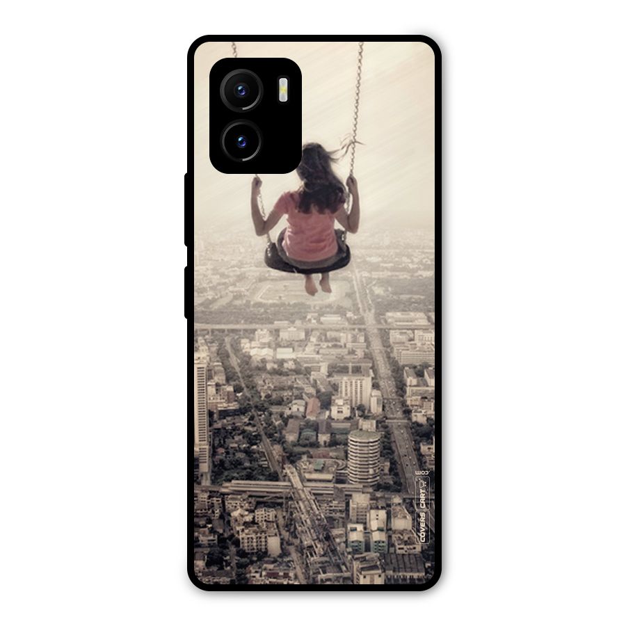 Top Of The World Metal Back Case for Vivo Y15s