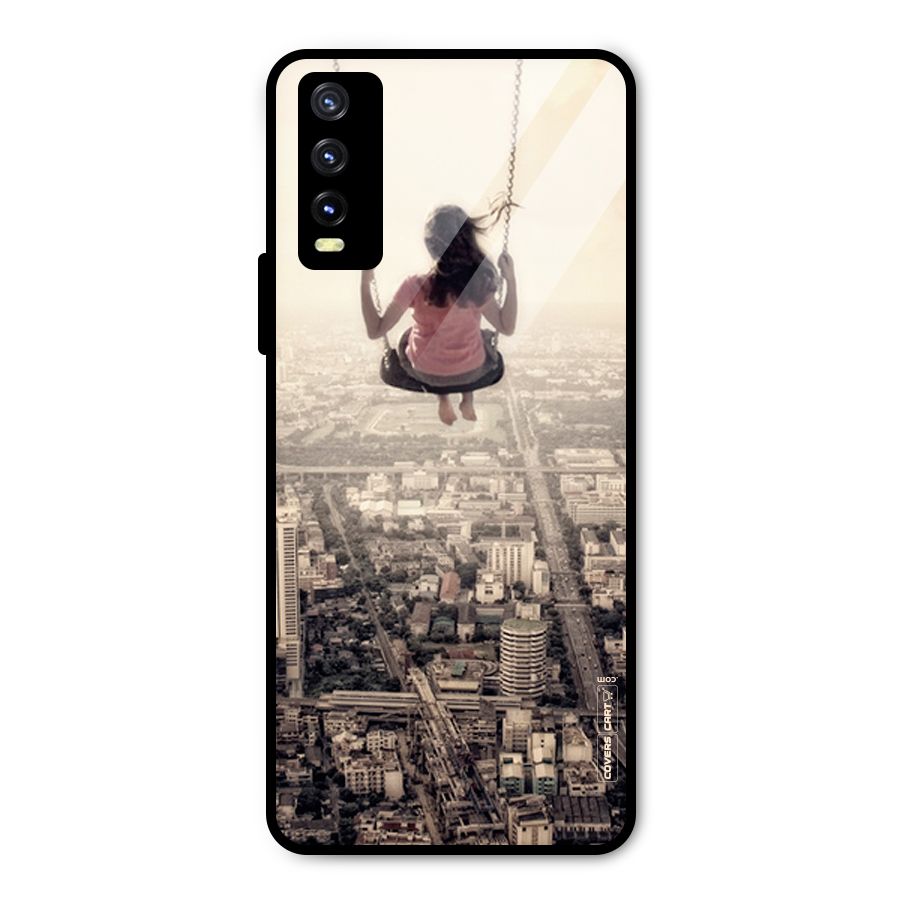 Top Of The World Metal Back Case for Vivo Y20