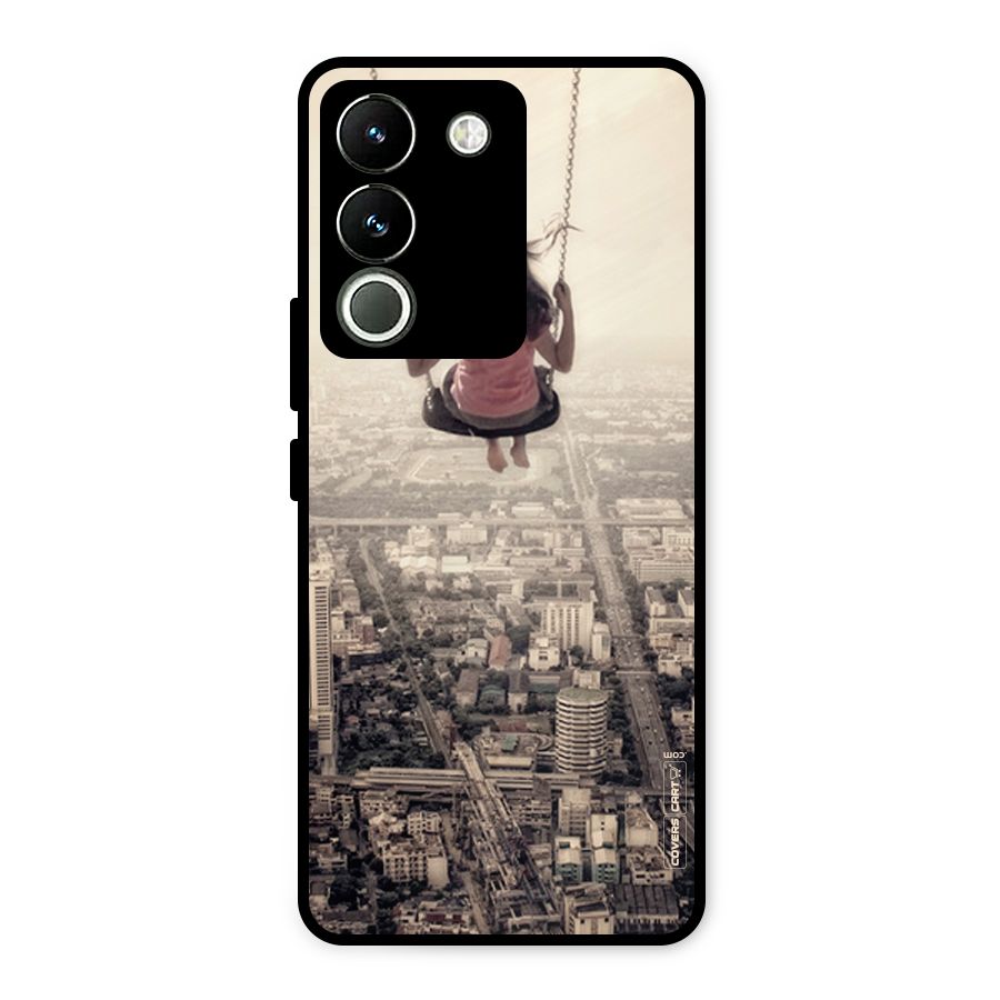 Top Of The World Metal Back Case for Vivo Y200