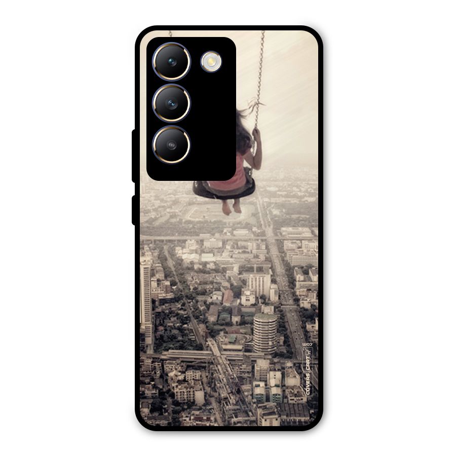 Top Of The World Metal Back Case for Vivo Y200e
