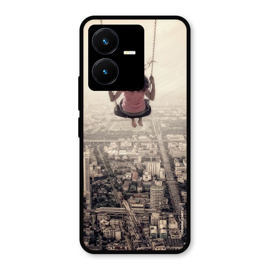 Top Of The World Metal Back Case for Vivo Y22