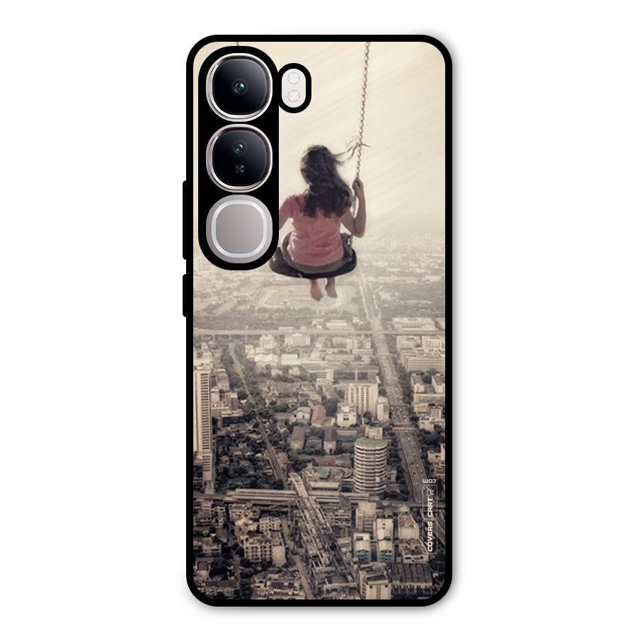 Top Of The World Metal Back Case for Vivo Y300