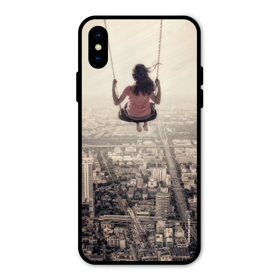 Top Of The World Metal Back Case for iPhone XS