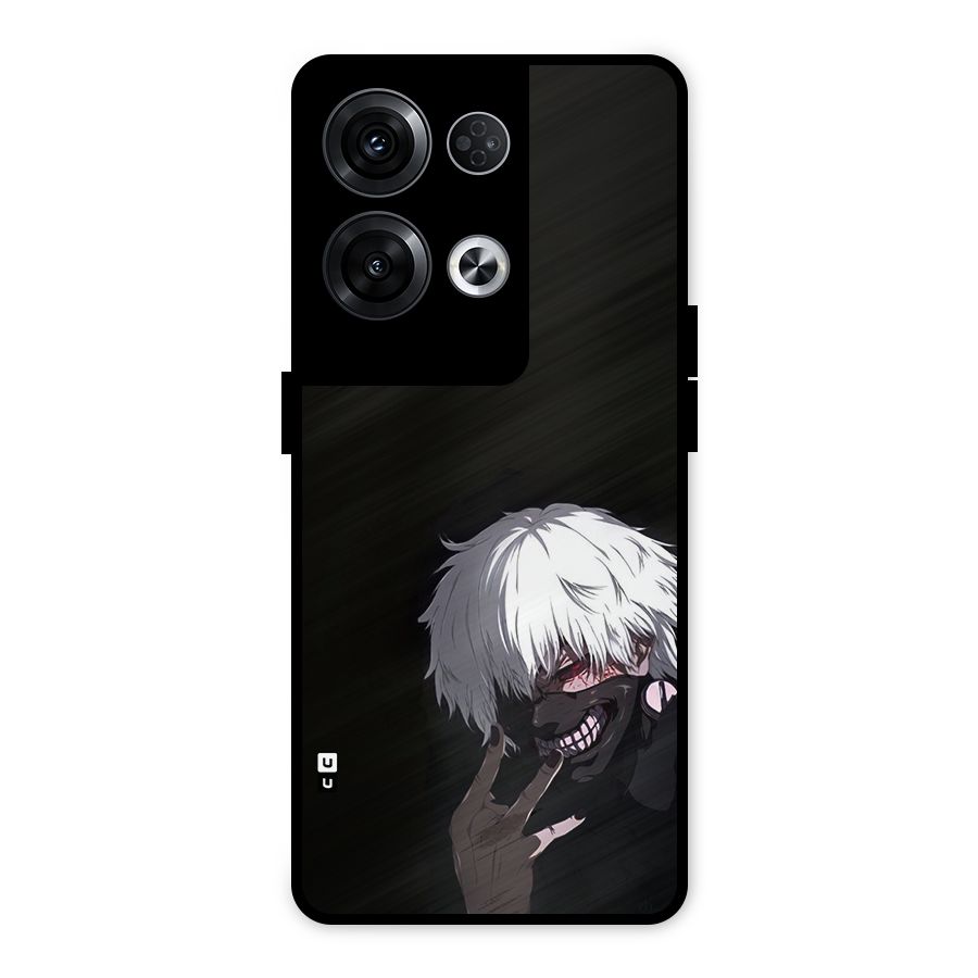 Toukyo Ghoul Kaneki Alternate Metal Back Case for Oppo Reno8 Pro 5G