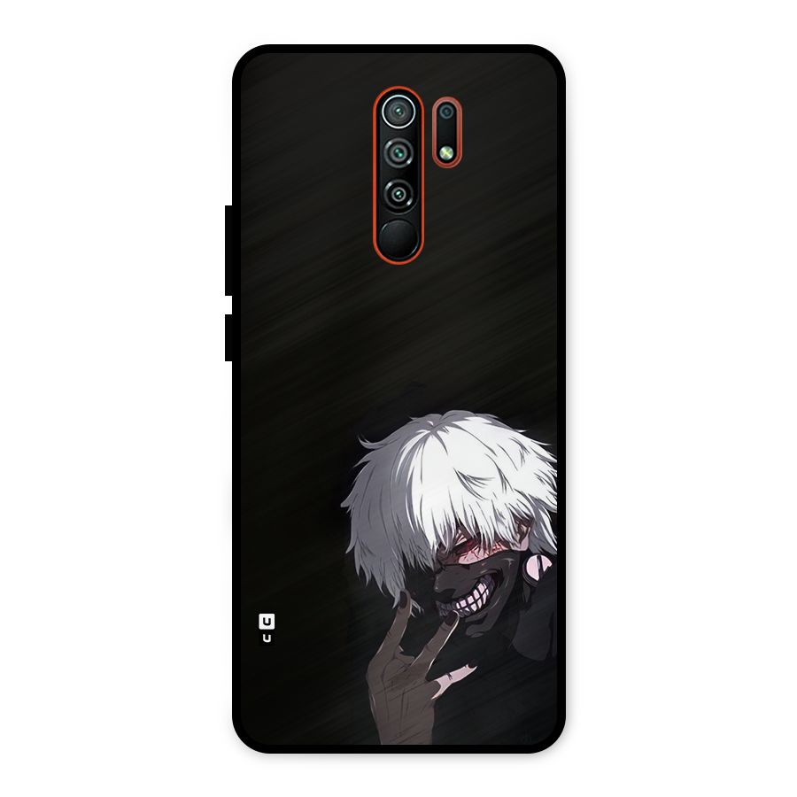 Toukyo Ghoul Kaneki Alternate Metal Back Case for Redmi 9 Prime