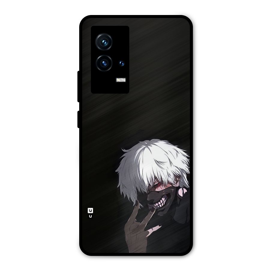 Toukyo Ghoul Kaneki Alternate Metal Back Case for iQOO 9 5G