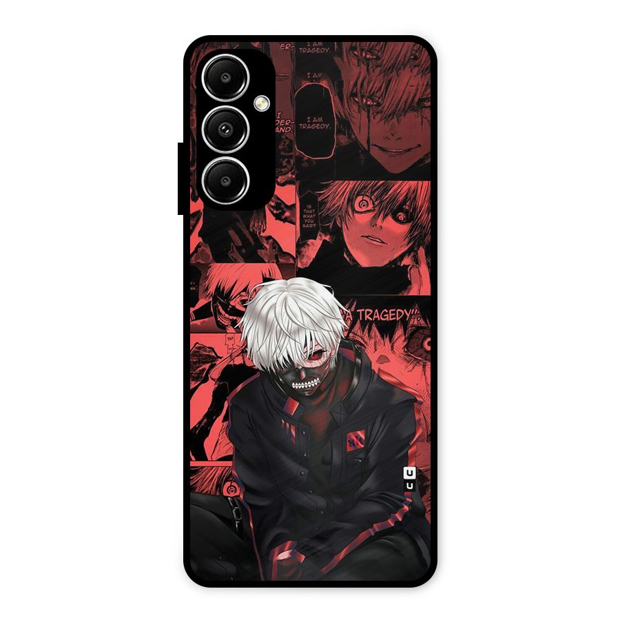 Toukyo Ghoul Kaneki Manga Metal Back Case for Galaxy A05s